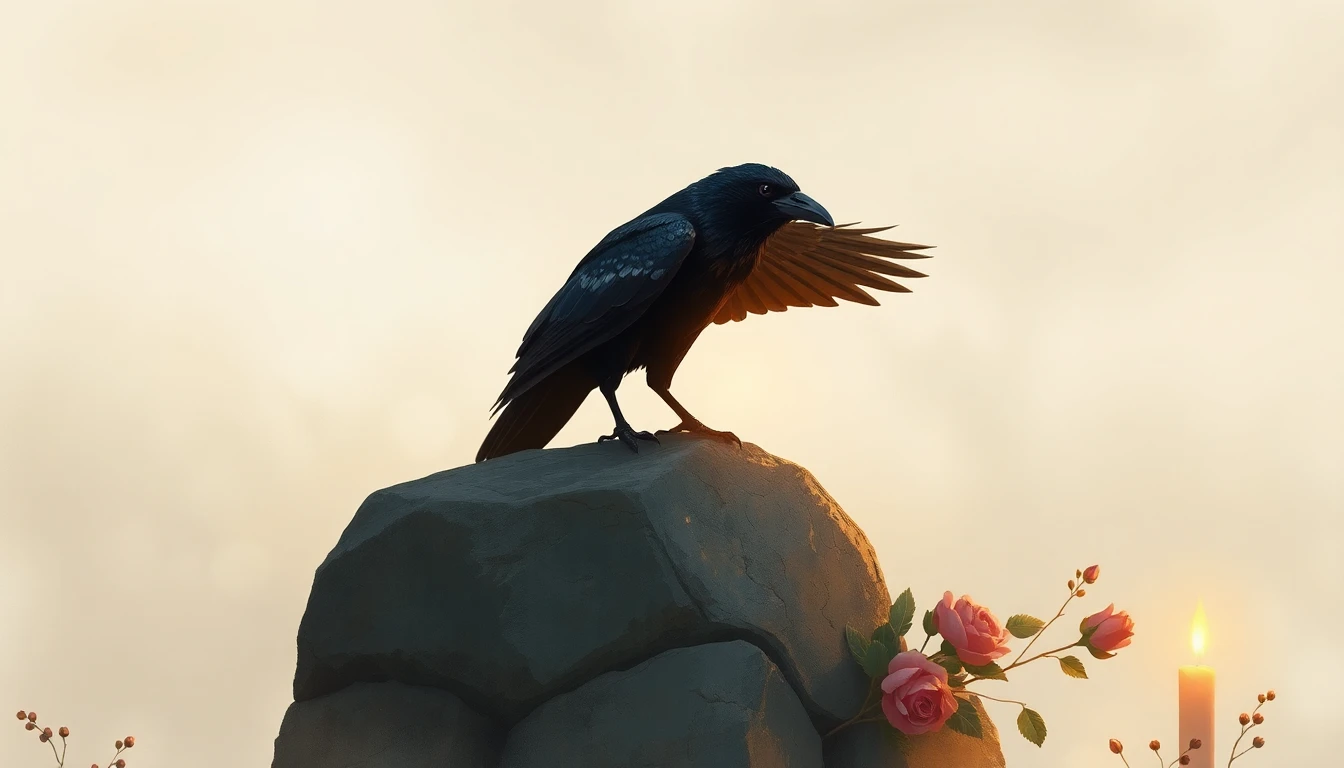 Krafttier Rabe — schwarzes Wissen mit Humor